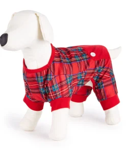 Matching Brinkley Plaid Pet Pajamas