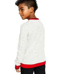 Plaid Dog Print Family Sweater