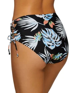Teen Aloha Breeze Lace-up-Side High-Waist Bottoms (Young Women's Fit)