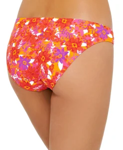 Teen Bold Bouquet Printed Ring Bikini Bottoms (Young Women's Fit)