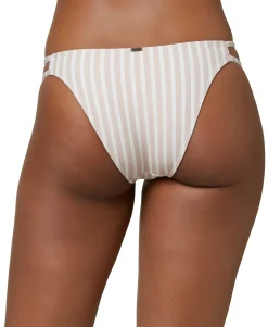Teen Cardiff Lilia Striped Cheeky Bikini Bottoms (Young Women's Fit)