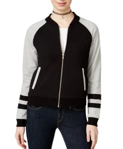 Teen Colorblocked Bomber Jacket (Young Women's Fit)