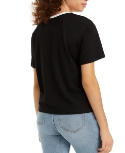 Teen Cotton Rose Graphic T-Shirt (Young Women's Fit)