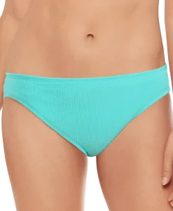 Teen Crinkle Texture Hipster Bikini Bottoms (Young Women's Fit)
