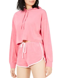 Teen Cropped Terry Hoodie (Young Women's Fit)
