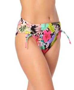 Teen Floral-Print High-Waist Bikini Bottoms (Young Women's Fit)