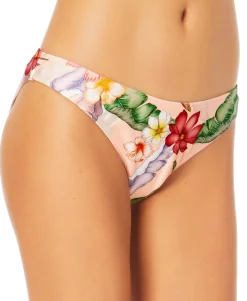 Teen Floral-Print Hipster Bikini Bottoms (Young Women's Fit)