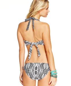 Teen Geo-Print String Bikini Bottom (Young Women's Fit)