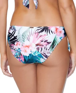 Teen Haute Bloom Printed Tie-Side Bikini Bottoms (Young Women's Fit)