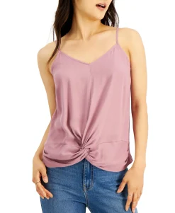Teen Knot-Front Camisole (Young Women's Fit)