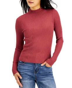 Teen Lettuce-Edge Ribbed Sweater (Young Women's Fit)