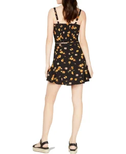 Teen Printed Ruffle-Hem Skirt (Young Women's Fit)