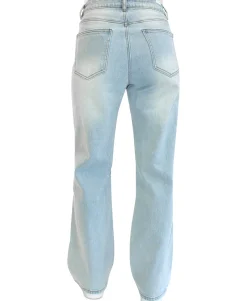 Teen Ripped 90s Wide Leg Jeans (Young Women's Fit)