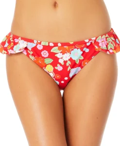 Teen Ruffled Hipster Bikini Bottoms (Young Women's Fit)