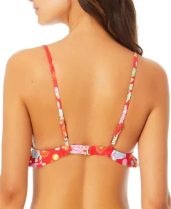 Teen Ruffle-Trim Bikini Top (Young Women's Fit)
