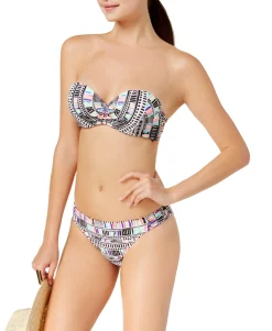 Teen Sea Glass Strappy Underwire Push-Up Bikini Top (Young Women's Fit)