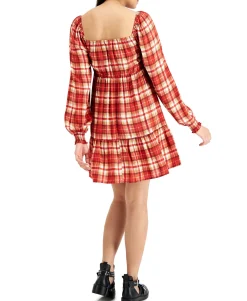 Teen Smocked Tiered Dress (Young Women's Fit)