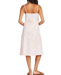 Teen Wild Ties Cotton Printed Midi Dress (Young Women's Fit)