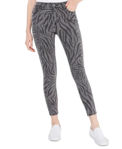 Teen Zebra-Print Skinny Jeans (Young Women's Fit)