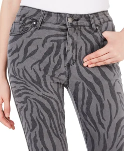 Teen Zebra-Print Skinny Jeans (Young Women's Fit)