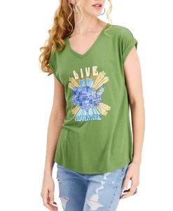 Women's Adventure Graphic-Print T-Shirt