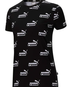 Women's Amplified Cotton Logo-Print T-Shirt