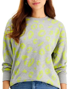 Women's Animal Print Sweatshirt