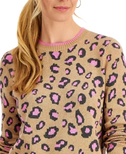 Women's Animal-Print Sweater