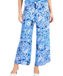 Women's Ariana Printed Gauze Pull-On Pants