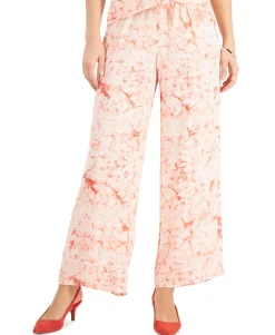 Women's Ariana Printed Gauze Pull-On Pants