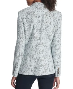 Women's Bonded Lace One-Button Jacket