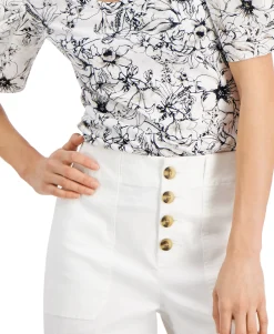 Women's Button-Fly Culottes