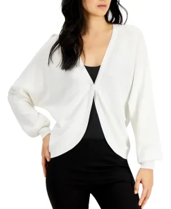Women's Button-Front Shrug