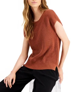 Women's Cap-Sleeve Sweater