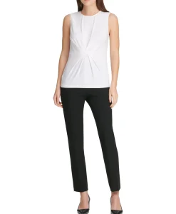 Women's Center-Pleat Top