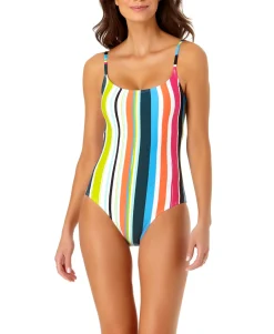 Women's Clearwater Stripe One-Piece Swimsuit