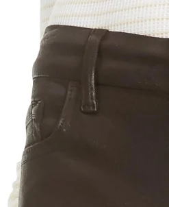 Women's Coated High Rise Ankle Skinny Jeans