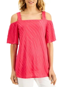 Women's Cold-Shoulder Top