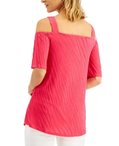 Women's Cold-Shoulder Top