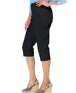 Women's Comfort-Waist Capri Pants