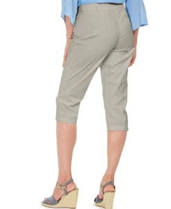 Women's Comfort-Waist Capri Pants