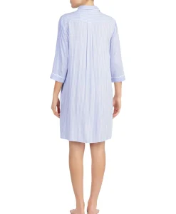 Women's Contrast-Print High-Low Sleepshirt