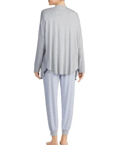 Women's Contrast-Print Jogger Pajama Pants