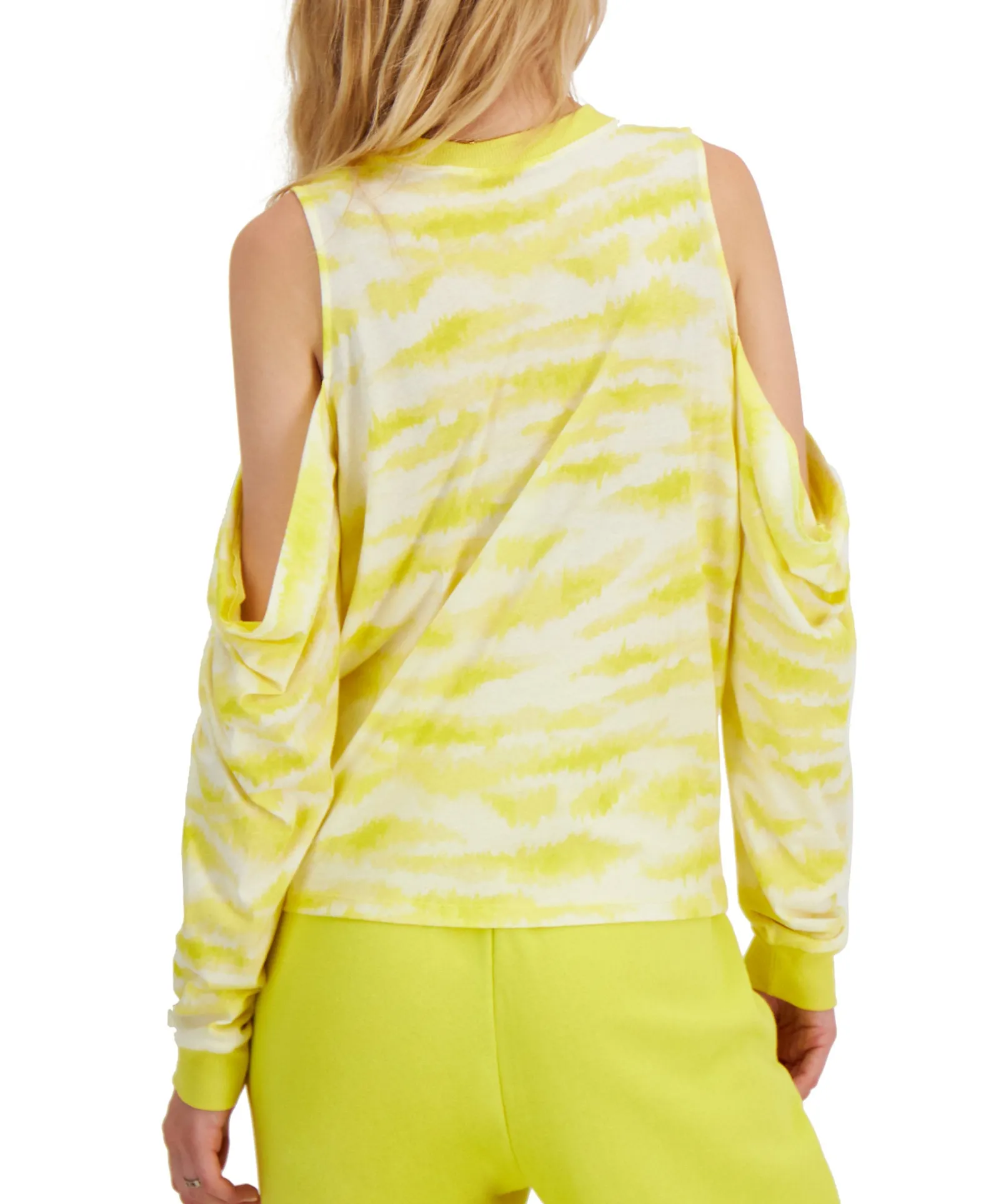 Women's Cotton Cold-Shoulder T-Shirt