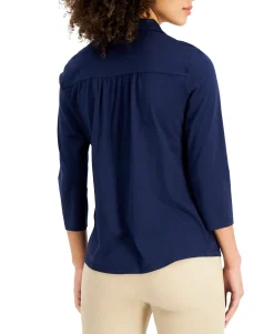 Women's Cotton Polo Top