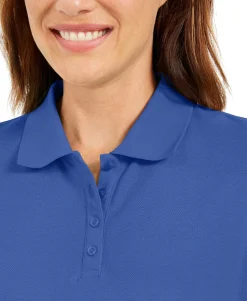 Women's Cotton Polo Top
