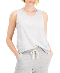 Women's Cotton V-Neck Tank