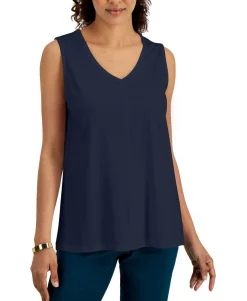 Women's Cotton V-Neck Tunic