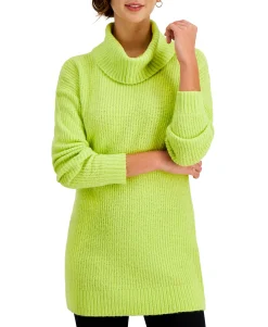 Women's Cowl Neck Tunic Sweater