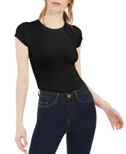 Women's Crew-Neck Cheeky Bodysuit